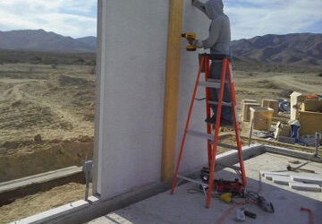 Colocación de Paneles Constructivos Prefabricados